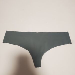 Aerie Seamless Gray Green Thong
